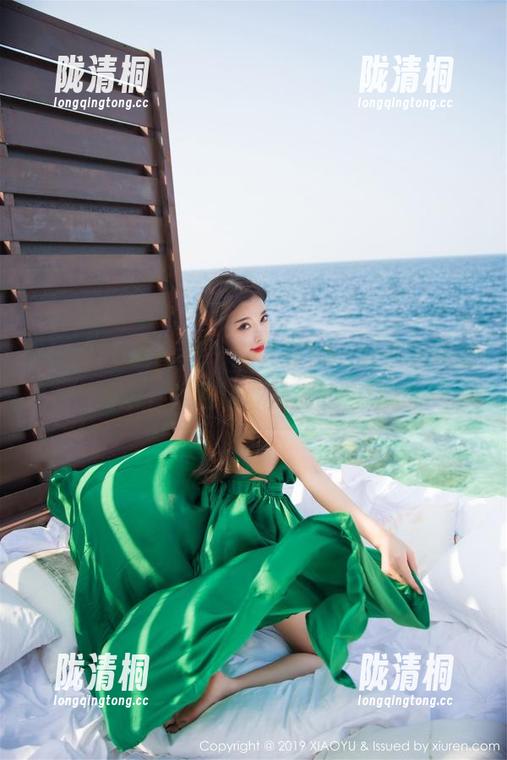 XIAOYU语画界 - 王馨瑶yanni在图库的海边，难道这才是她的主场？