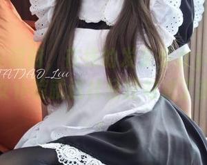 原图摆在眼前，在线的发条少女yoki，黑丝吊带女仆装就这样轻轻勾走了我的思绪。