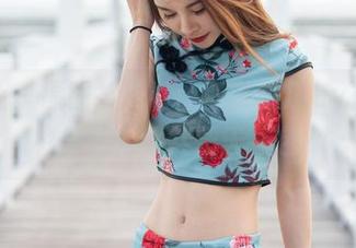 魅妍社 – 原图抢先看：斯戴媛Amy在白衬衫里，秋水共长天一色？